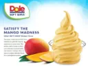 Dole Soft Serve Mix 4.4lb pouches (4 count per case)