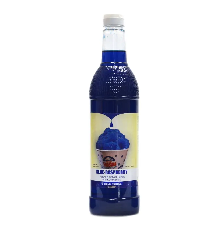 Gold Medal Products 1425 Sno-Treat Sno-Kone® Syrup RTU – Blue Raspberry 25 oz