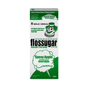 [3220] Cotton Candy Flossugar – Sassy Apple – 3.25 lb